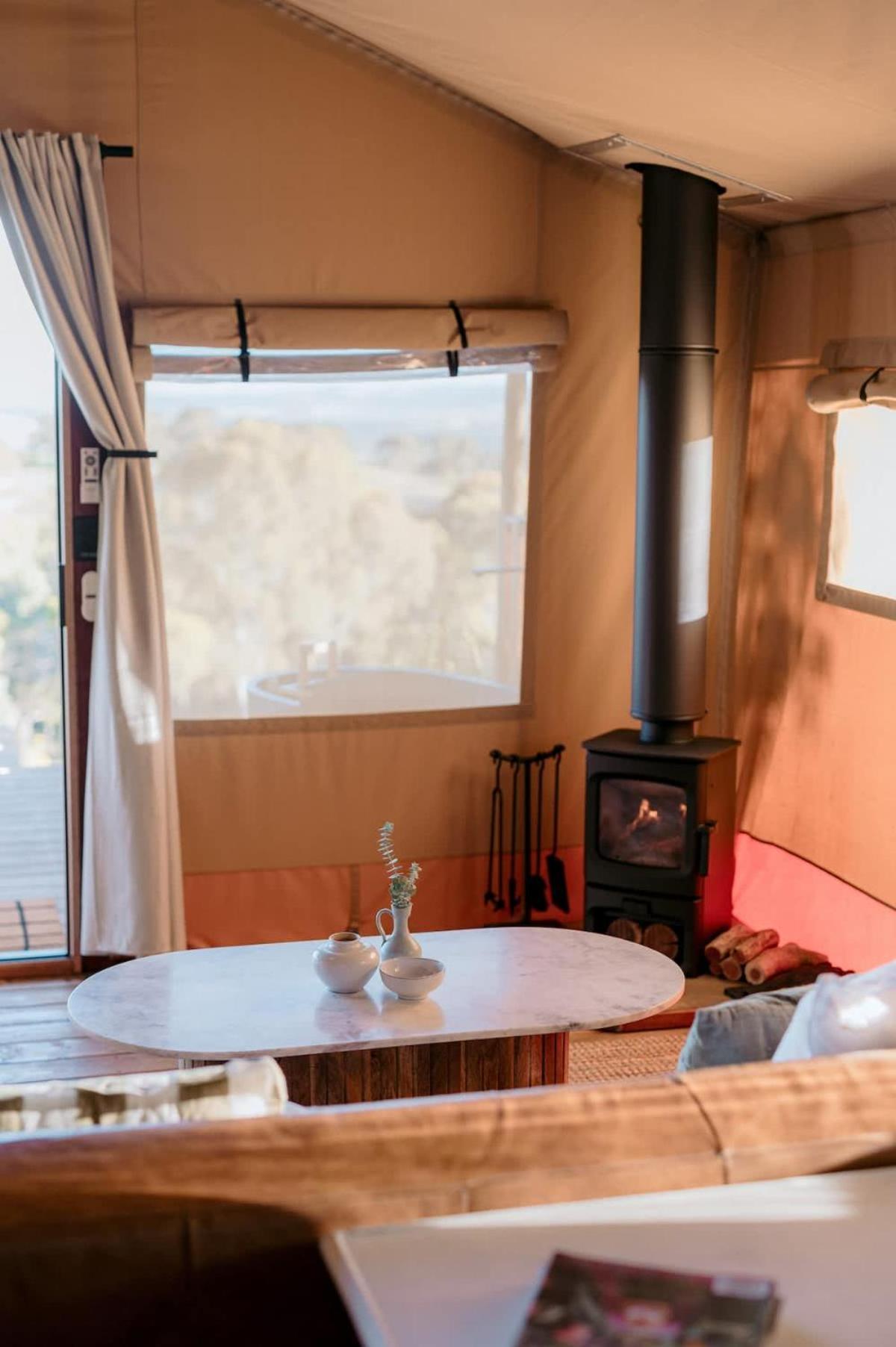 Luxury tent Luxury Safari Tent Waterfalls And Hikes *
